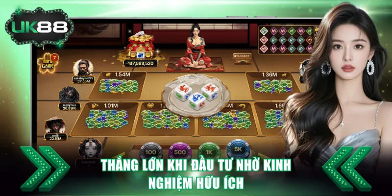 Chơi Bầu Cua - Loại Hình Cược Dân Gian Hấp Dẫn Trên UK88 4 Thắng lớn khi đầu tư nhờ kinh nghiệm hữu ích