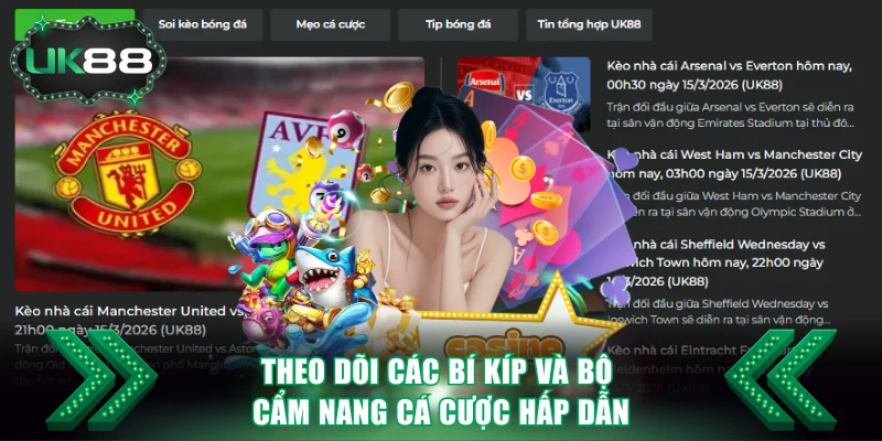 UK88 | Nhà Cái Cá Cược Số 1 Vương Quốc Anh | +8.888K/Ngày 16 Theo dõi các bí kíp và bộ cẩm nang cá cược hấp dẫn tại Uk88